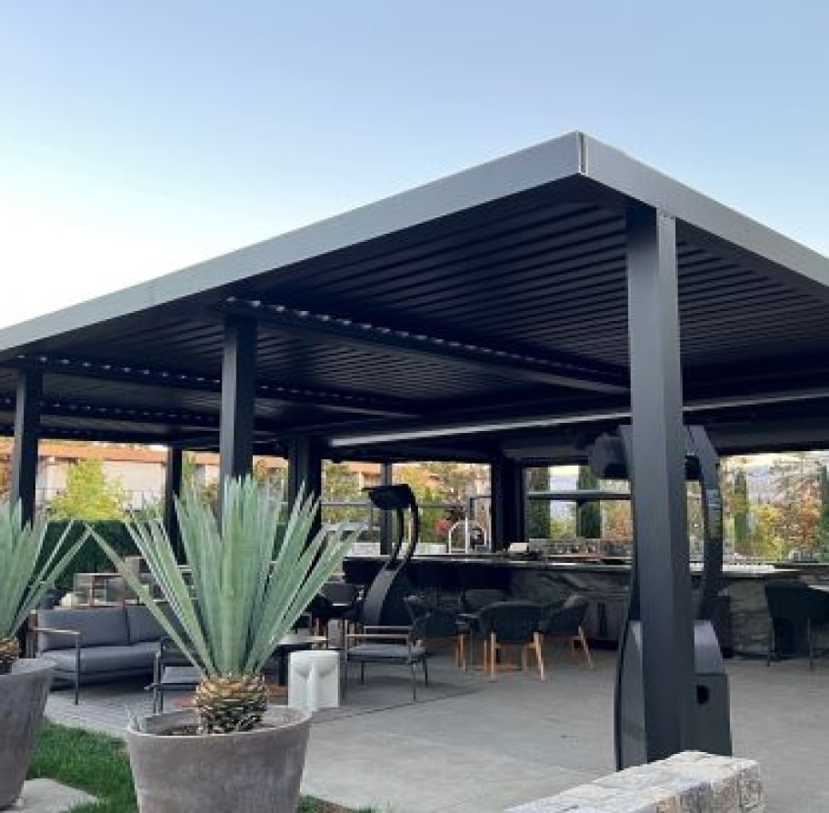 Residential Louvered Roofs