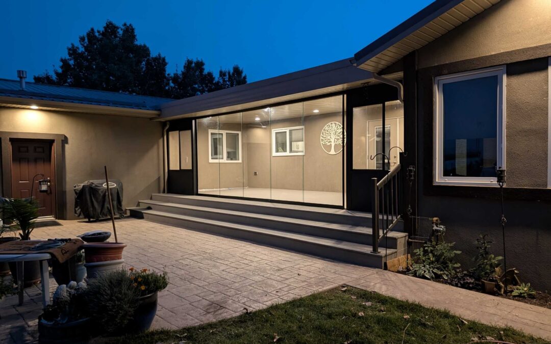 Purple Springs Sliding Glass Sunroom System