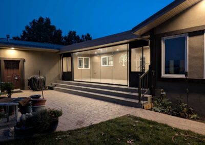Airdrie Sliding Glass Sunroom